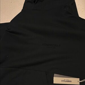 Essentials Midnight Black Pullover